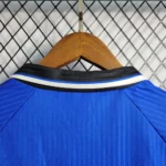 Camisa Retrô Manchester United Away 1996/1997 Umbro Azul - Imagem 4