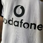 Camisa Retrô Manchester United Away - Dupla-Face - Frente Verso - 2001/2002 - Beckham 7 - Umbro Branco - Imagem 6