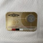 Camisa Retrô Manchester United Away - Dupla-Face - Frente Verso - 2001/2002 - Beckham 7 - Umbro Branco - Imagem 11