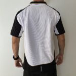 Camisa Retrô Manchester United Away - Dupla-Face - Frente Verso - 2001/2002 - Beckham 7 - Umbro Branco - Imagem 13