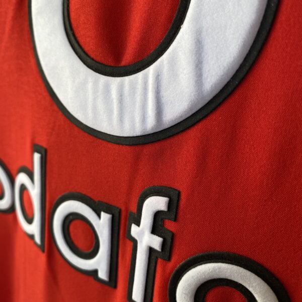 2025-02-18 17.09.23 Camisa Retrô Manchester United Home 2002/2004 Nike Total 90 - Imagem 7