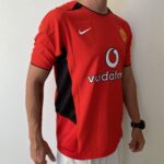 Camisa Retrô Manchester United Home 2002/2004 Nike Total 90 - Imagem 10