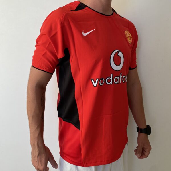 2025-02-18 17.11.31 Camisa Retrô Manchester United Home 2002/2004 Nike Total 90 - Imagem 10