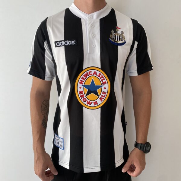 Camisa Retrô Newcastle United Home 2025 Comemorativa 1995/1997 Adidas - Imagem 1