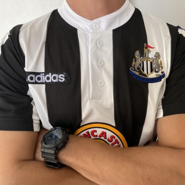 Camisa Retrô Newcastle United Home 2025 Comemorativa 1995/1997 Adidas - Imagem 10