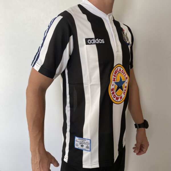 Camisa Retrô Newcastle United Home 2025 Comemorativa 1995/1997 Adidas - Imagem 14