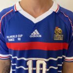 Camisa Retrô Clássica Seleção França Home 1998 - Zidane 10 - Adidas - Azul - Imagem 3