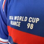Camisa Retrô Clássica Seleção França Home 1998 - Zidane 10 - Adidas - Azul - Imagem 7