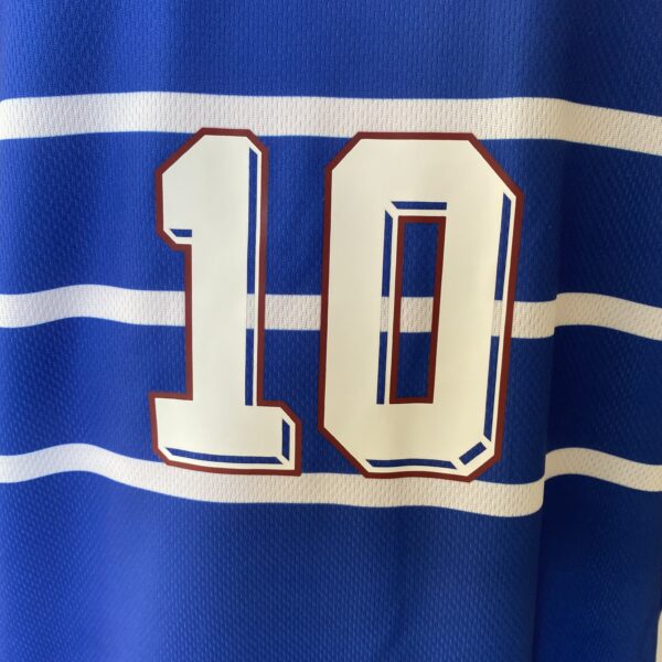 Camisa Retrô Clássica Seleção França Home 1998 - Zidane 10 - Adidas - Azul - Imagem 8