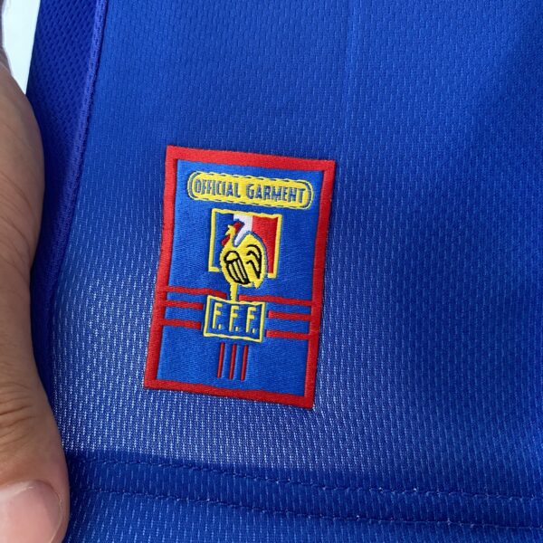 Camisa Retrô Clássica Seleção França Home 1998 - Zidane 10 - Adidas - Azul - Imagem 14