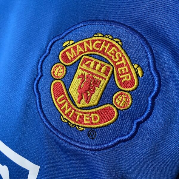 Camisa Rêtro Manchester United Away 2007/2008 Nike Azul - Imagem 2