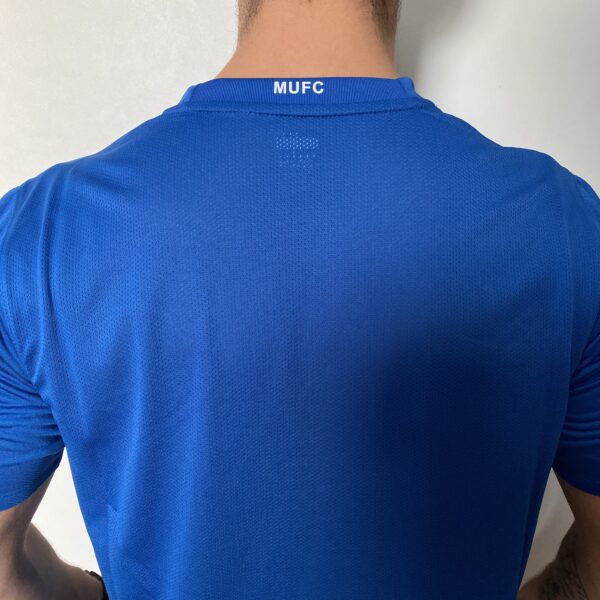 Camisa Rêtro Manchester United Away 2007/2008 Nike Azul - Imagem 7