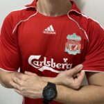 Camisa Retrô Liverpool Home Gerrard 8 - 2006/2007 Adidas Vermelha - Imagem 8