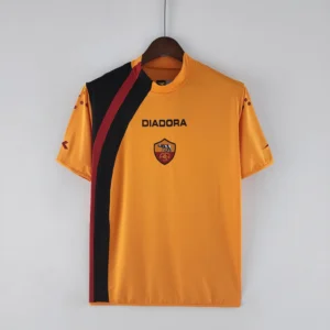 Camisa Retrô Roma Home 2005/2006 Diadora