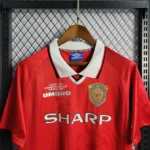 Camisa Retrô Manchester United Home 1999/2000 Umbro Vermelha - Imagem 2
