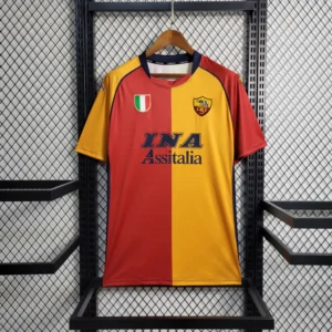 Camisa Retrô Roma Home 2001/2002 Kappa
