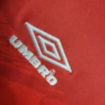 Camisa Retrô Manchester United Home 1994/1996 Umbro Vermelha - Imagem 3