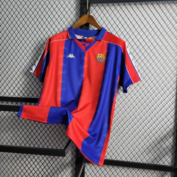 4e1382a01-903fda5a815c18939c16567303078326-1024-1024 Camisa Retrô Barcelona Home 1993/95 Kappa - Imagem 2