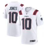 Camisa Jersey NFL New England Patriots 10 Jones - Branca