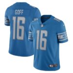 Camisa Jersey NFL Detroit Lions 16 Goff - Azul Claro