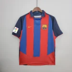 Camisa Retrô Barcelona Home 2003/04 Nike