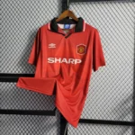 Camisa Retrô Manchester United Home 1994/1996 Umbro Vermelha - Imagem 2