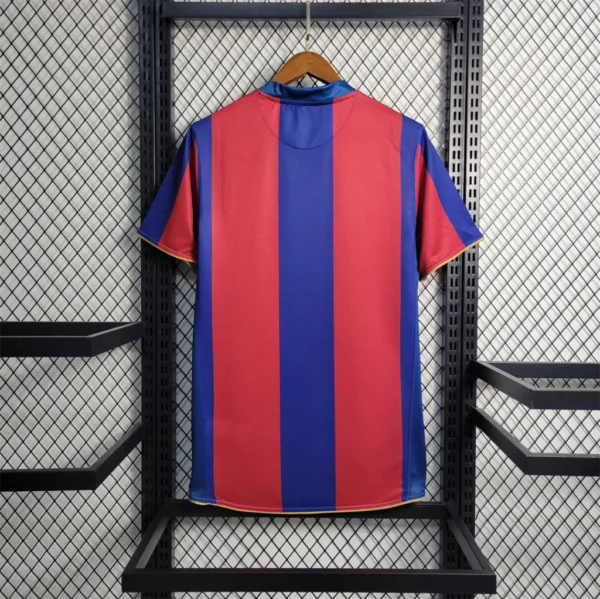 fbuqifiqif Camisa Retrô Barcelona 2007/2008 - Lionel Messi 19 - Nike  - Azul Grená - Imagem 21