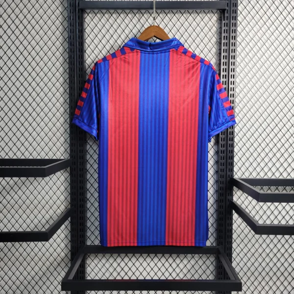 iofjeioi Camisa Retrô Barcelona Home 1992 - Imagem 4