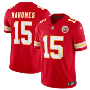 Camisa Jersey NFL Kansas City Chiefs 15 Mahomes - Vermelha