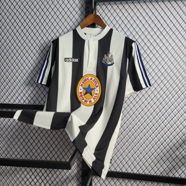 Camisa Retrô Newcastle United Home 2025 Comemorativa 1995/1997 Adidas - Imagem 20