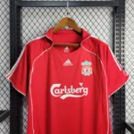 Camisa Retrô Liverpool Home Gerrard 8 - 2006/2007 Adidas Vermelha - Imagem 20