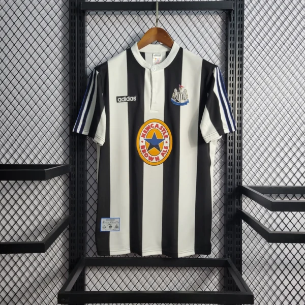 Camisa Retrô Newcastle United Home 2025 Comemorativa 1995/1997 Adidas - Imagem 19