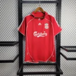 Camisa Retrô Liverpool Home Gerrard 8 - 2006/2007 Adidas Vermelha - Imagem 19