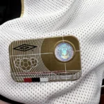 Camisa Retrô Manchester United Away - Dupla-Face - Frente Verso - 2001/2002 - Beckham 7 - Umbro Branco - Imagem 21