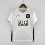 Camisa Rêtro Manchester United Away 2006/2007 Nike Branca Total 90