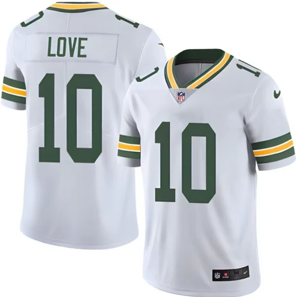 Camisa Jersey NFL Green Bay Packer 10 Love - Branca - Imagem 1