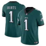 Camisa Jersey NFL Philadelphia Eagles 1 Hurts - Verde