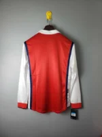 Camisa Retrô Arsenal Home Manga Longa 1998/1999 Nike Vermelha - Imagem 5