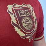 Camisa Bayern Munique Especial 125 Anos Versão Jogador 24/2025 Adidas Vinho - Imagem 4
