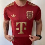 Camisa Bayern Munique Especial 125 Anos Versão Jogador 24/2025 Adidas Vinho - Imagem 8