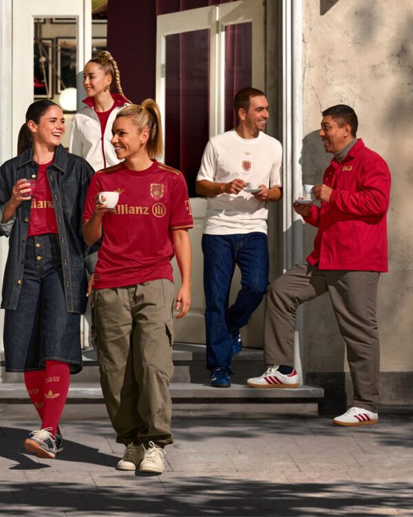 Camisa Bayern Munique Especial 125 Anos Versão Jogador 24/2025 Adidas Vinho - Imagem 31