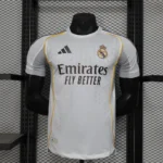 Camisa Real Madrid Home Versão Jogador 2025/2026 Adidas Branca - Imagem 17