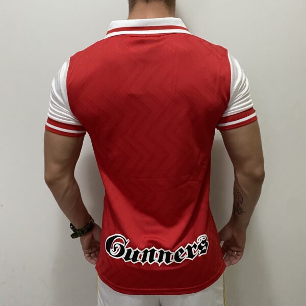 Camisa Retrô Arsenal Home 1996/1997 Nike Vermelha - Imagem 2