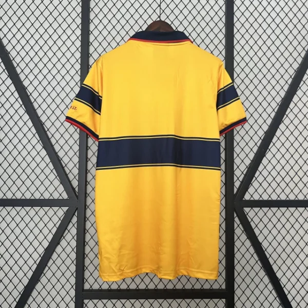camisa-do-arsenal-nike-retro-1997-1998-away-2-fora-reserva-ii-amarela-torcedor-masculina-homem-uniforme-original-oficial-qualidade-3-cf1b396c66b13ddb2717186498744348-640-0 Camisa Retrô Arsenal Away 1997/1998 Nike Amarela - Imagem 5