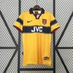 Camisa Retrô Arsenal Away 1997/1998 Nike Amarela
