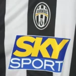 Camisa Retrô Juventus Home 2004/2005 Nike Preta Branca - Imagem 2