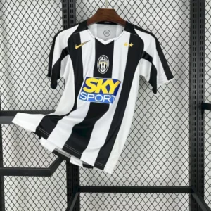 Camisa Retrô Juventus Home 2004/2005 Nike Preta Branca