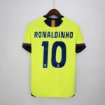 Camisa Retrô Barcelona Away 2005/2006 Nike Total 90 - Imagem 7