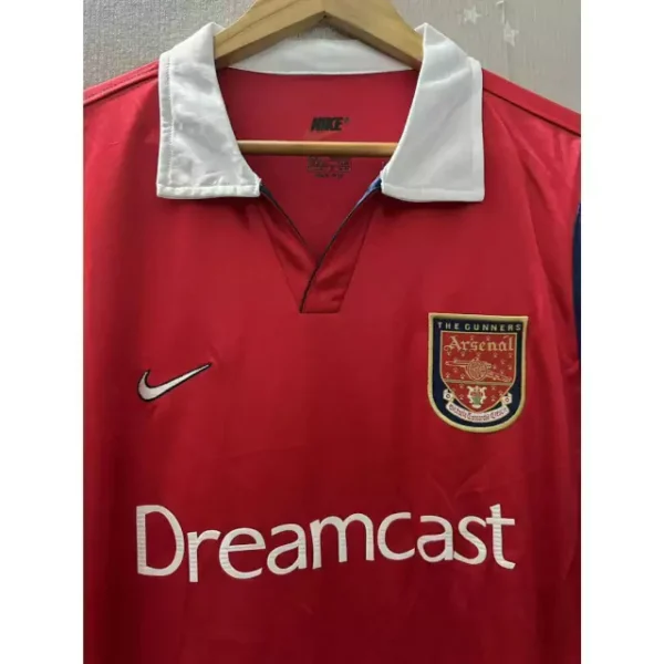 img_5514-65317a54e76c6abd7f17332637832089-640-0 Camisa Retrô Arsenal Home 1998/1999 Nike Vermelha - Imagem 2