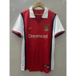 Camisa Retrô Arsenal Home 1998/1999 Nike Vermelha